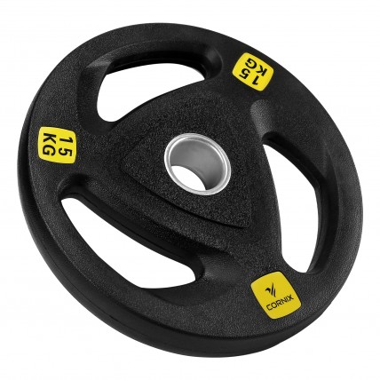 Диск олімпійський Cornix 1 x 15 кг 51 мм металевий, прогумований XR-0427 Black Диск олімпійський Cornix 1 x 15 кг 51 мм металевий, прогумований XR-0427 Black