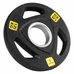 Диск олімпійський Cornix 1 x 1.25 кг 51 мм металевий, прогумований XR-0423 Black