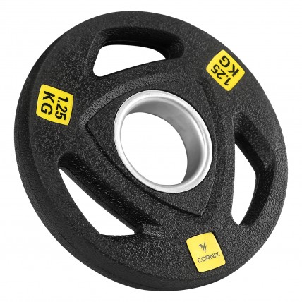 Диск олімпійський Cornix 1 x 1.25 кг 51 мм металевий, прогумований XR-0423 Black Диск олімпійський Cornix 1 x 1.25 кг 51 мм металевий, прогумований XR-0423 Black