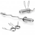 Гриф для штанги олимпийский Cornix W-образный 120 см 50 мм без подшипников XR-0419