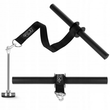 Тренажер для запястий и предплечий 4FIZJO Wrist Roller Black (P-5905973400350)