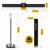 Тренажер для зап'ясть та передпліч 4FIZJO Wrist Roller Black (P-5905973400350)