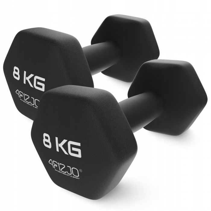 Гантелі вінілові 4FIZJO Classic 2 x 8 кг (P-5905973403214)