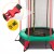 Батут дитячий для дому 4FIZJO Kids 140 см Green/Red (P-5907739319456)
