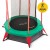 Батут дитячий для дому 4FIZJO Kids 140 см Green/Red (P-5907739319456)