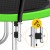 Батут с внутренней сеткой 4FIZJO PRO 16FT 496 см Black/Green (P-5907739319241)