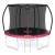 Батут із внутрішньою сіткою 4FIZJO PRO 8FT 252 см Black/Pink (P-5907739314550)
