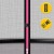 Батут із внутрішньою сіткою 4FIZJO PRO 8FT 252 см Black/Pink (P-5907739314550)