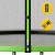 Батут із зовнішньою сіткою 4FIZJO Classic 10FT 312 см Black/Green (P-5907739314130)