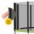 Батут із зовнішньою сіткою 4FIZJO Classic 12FT 374 см Black/Green (P-5907739312914)