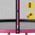 Батут із зовнішньою сіткою 4FIZJO Classic 8FT 252 см Black/Pink (P-5907739314536)