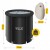 Кріо ванна для крижаного купання 4FIZJO 320 л надувна Black (P-5905973400619)