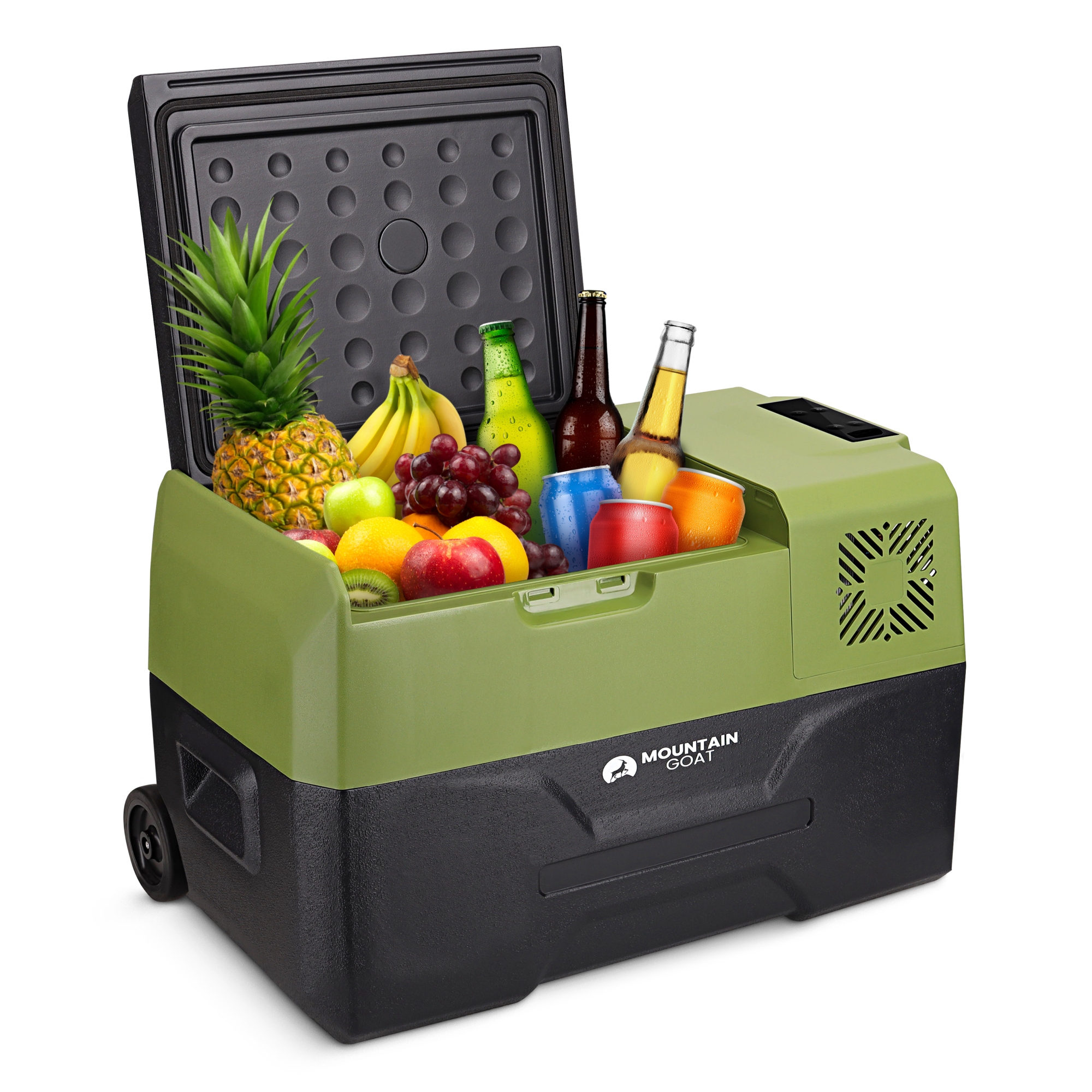 Холодильник туристичний компресорний Mountain Goat XTREME 27.8 л електричний, переносний Black/Olive (P-5905973404884) — мініатюра 7