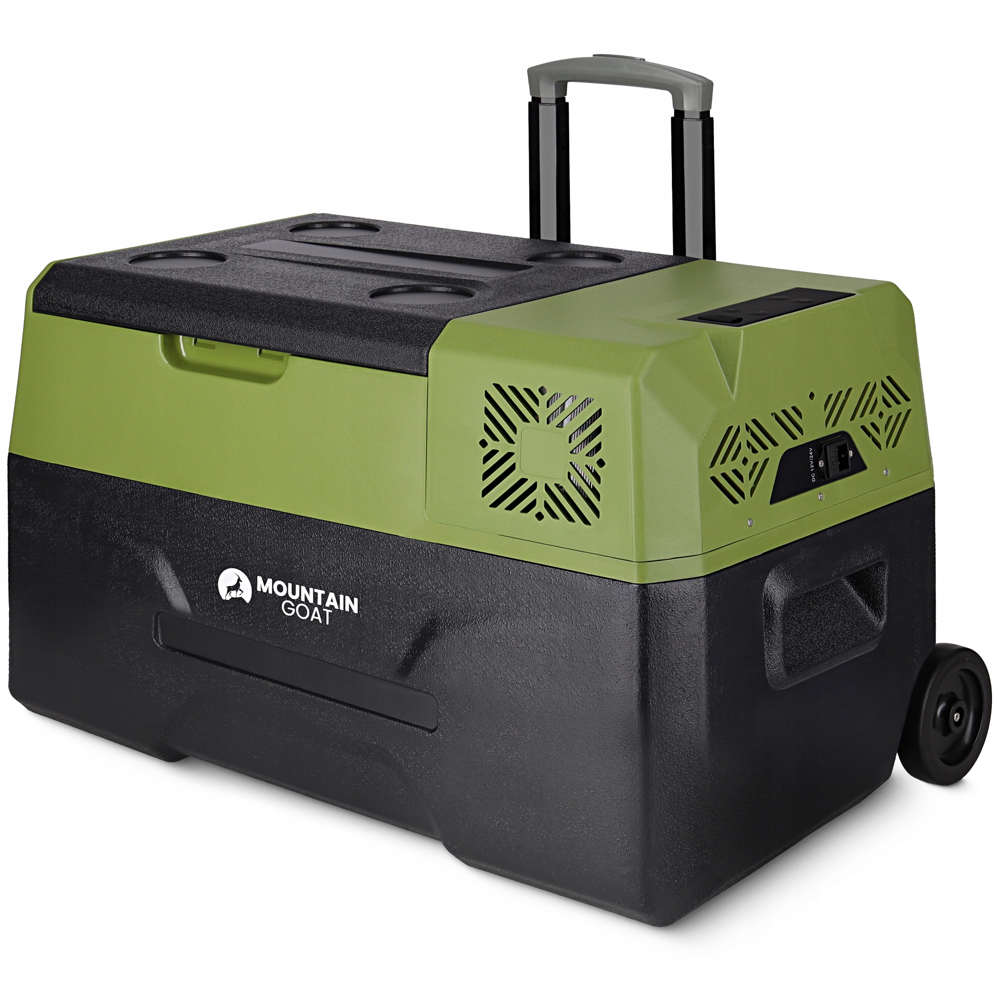 Холодильник туристичний компресорний Mountain Goat XTREME 27.8 л електричний, переносний Black/Olive (P-5905973404884) — фото 1