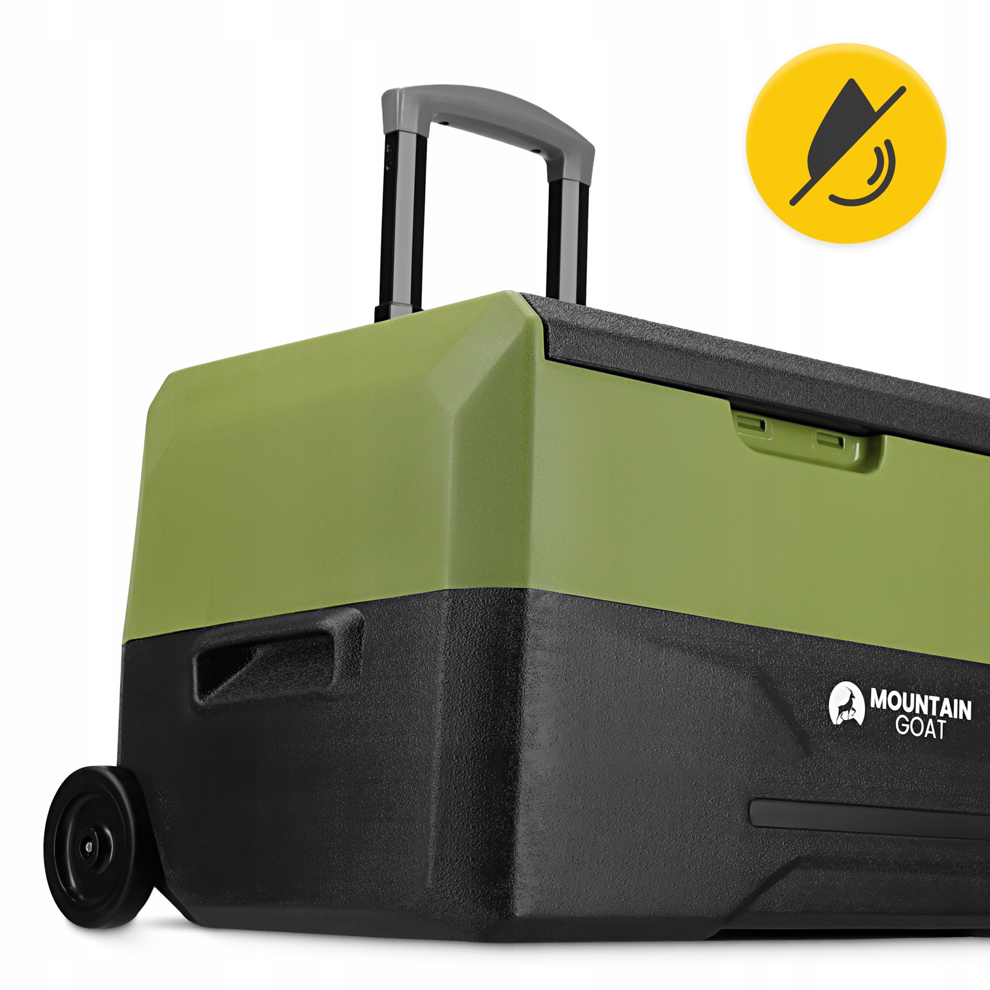 Холодильник туристичний компресорний Mountain Goat XTREME 27.8 л електричний, переносний Black/Olive (P-5905973404884) — мініатюра 8