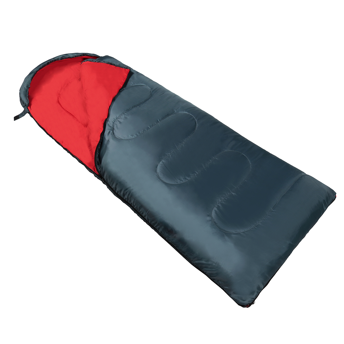 Спальний мішок (спальник) ковдра SportVida SV-CC0063 +2 ...+21°C R Navy Green/Red — мініатюра 10