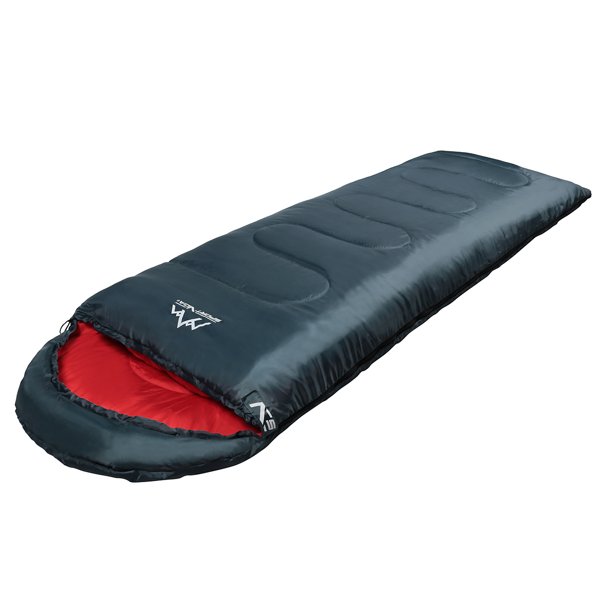 Спальний мішок (спальник) ковдра SportVida SV-CC0063 +2 ...+21°C R Navy Green/Red — мініатюра 8