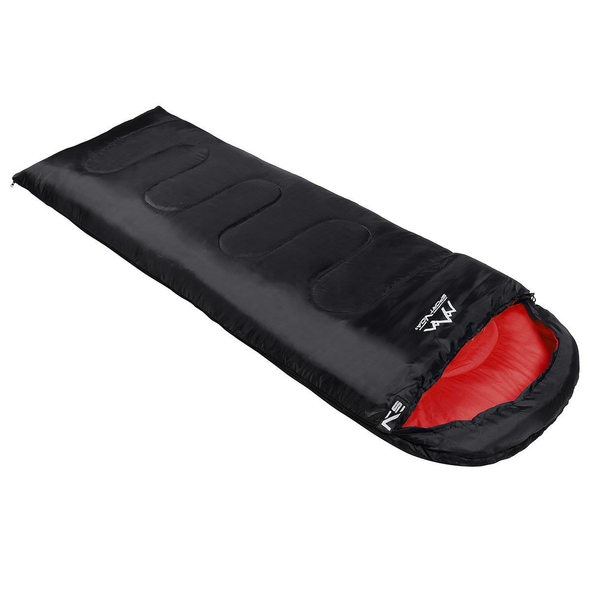 Спальний мішок (спальник) ковдра SportVida SV-CC0064 +2 ...+21°C L Black/Red — мініатюра 9