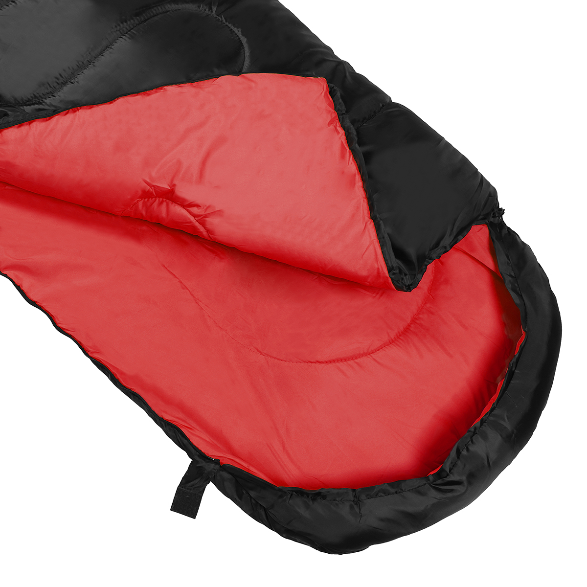 Спальний мішок (спальник) ковдра SportVida SV-CC0064 +2 ...+21°C L Black/Red — мініатюра 8