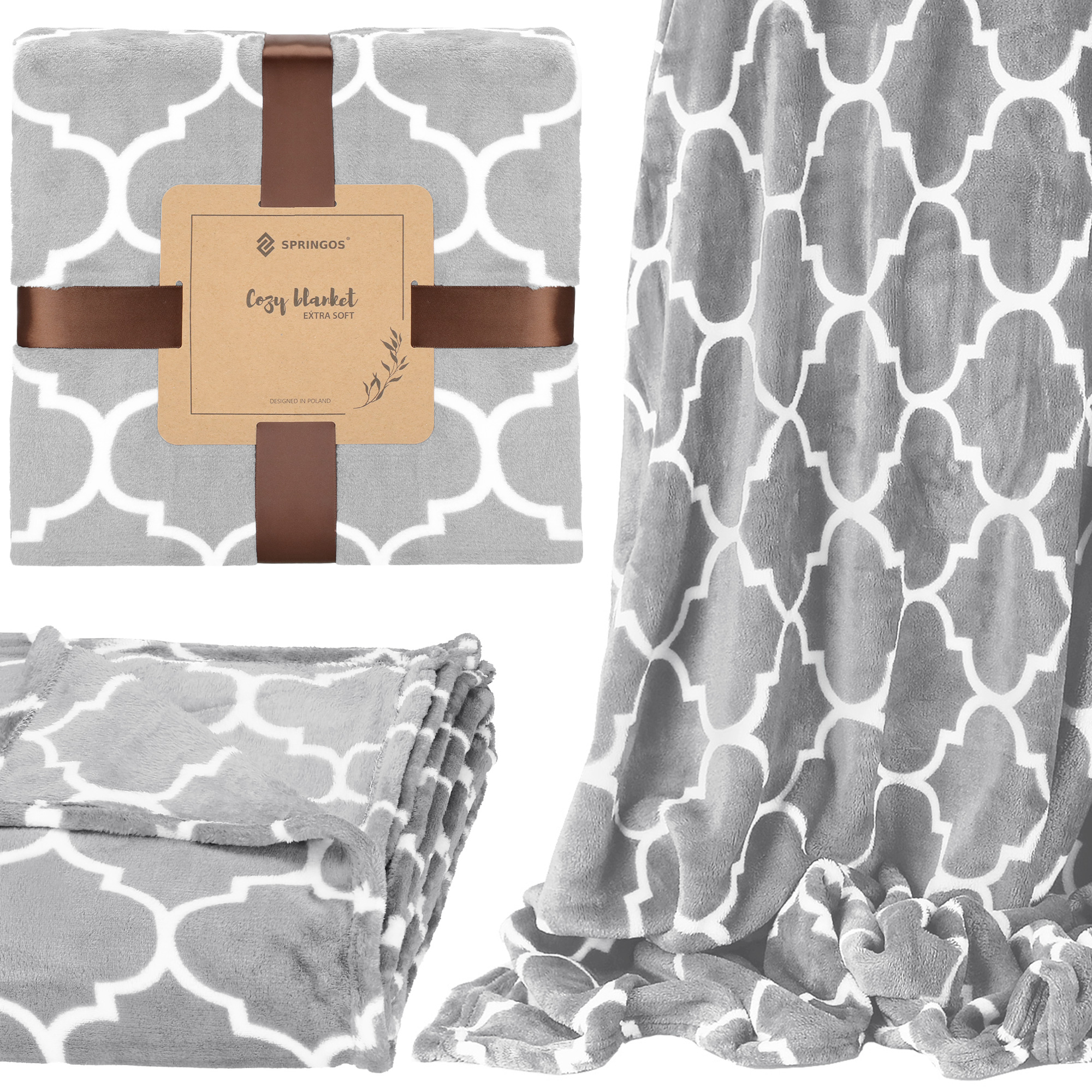 Плед-покривало Springos Extra Soft 150 x 200 см HA7170