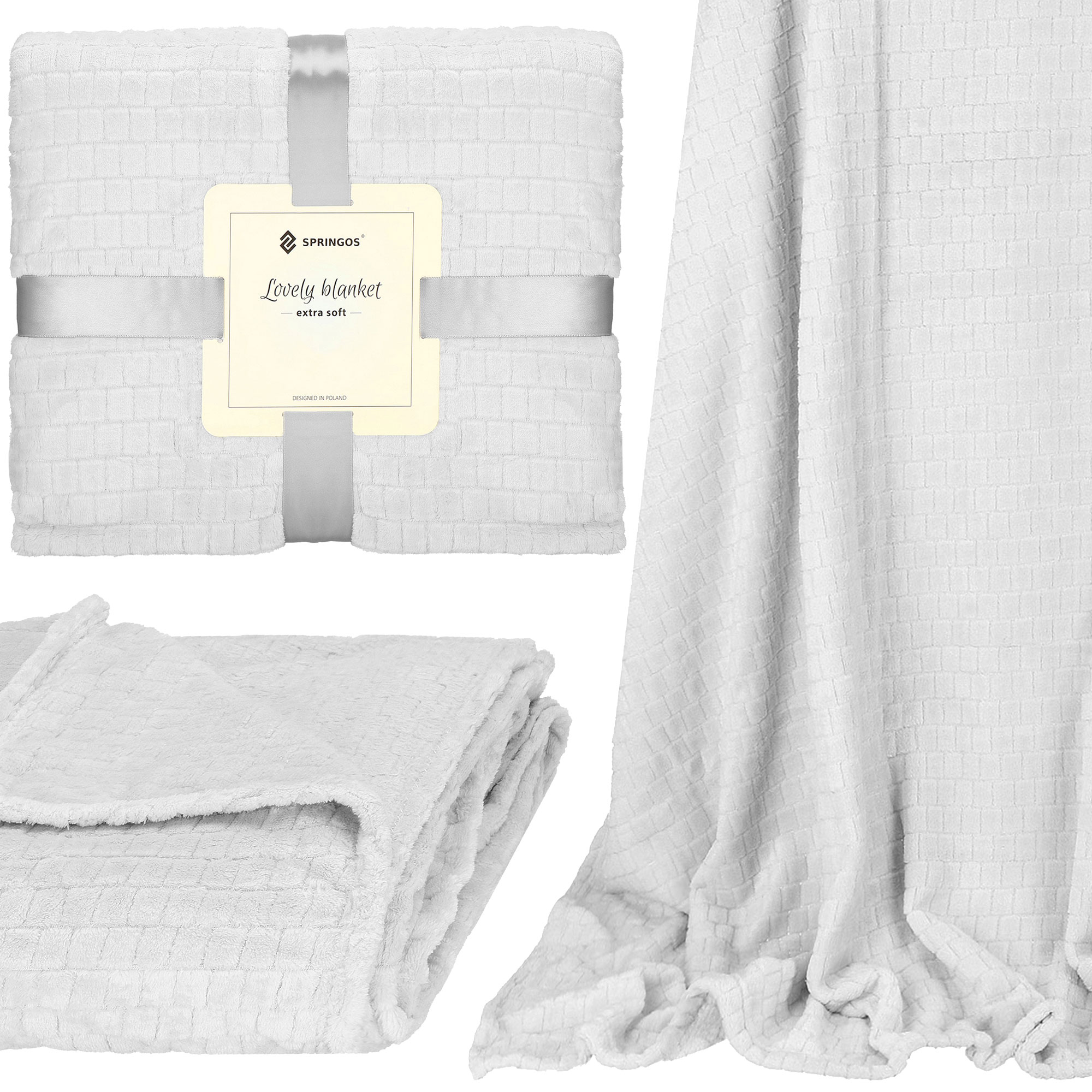Плед-покривало Springos Extra Soft 170 x 210 см HA7111