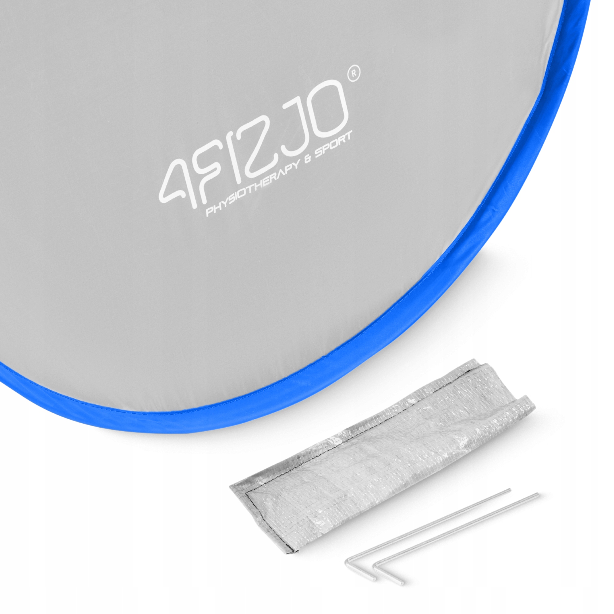 Намет пляжний 4FIZJO Pop-Up 195 x 120 см саморозкладний Blue/Grey (P-5905973405157) — фото 4