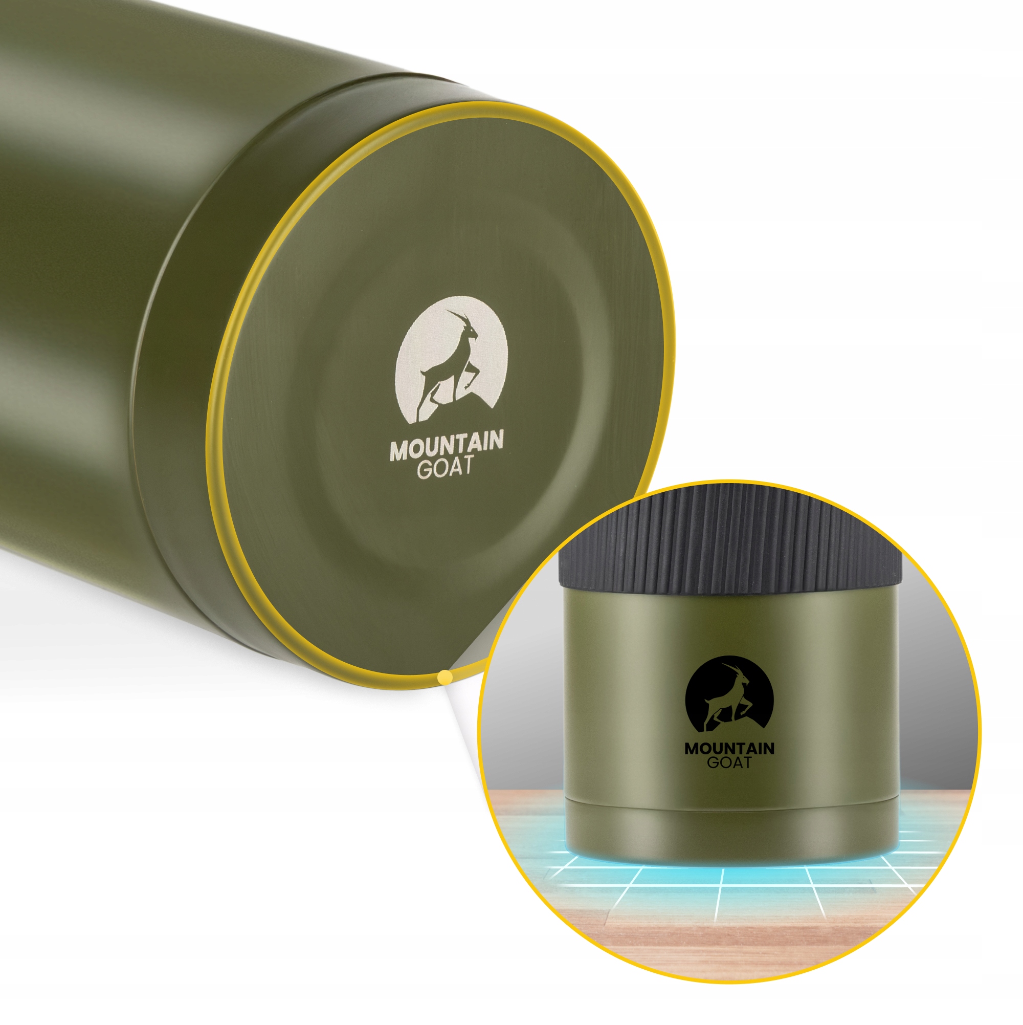 Термос для їжі Mountain Goat 1 л Navy Green (P-5907739315786) — мініатюра 9
