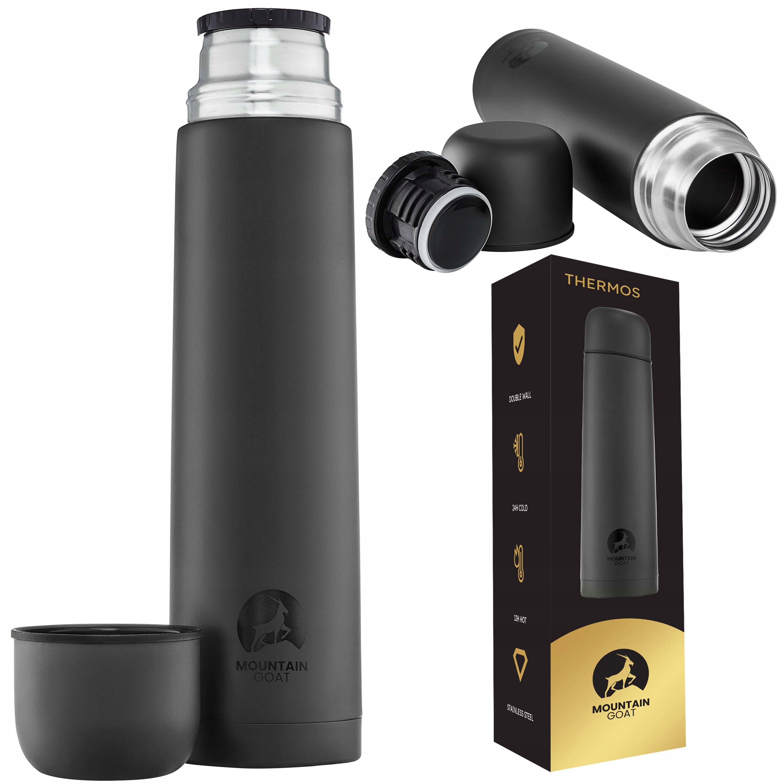 Термос Mountain Goat 1 л Black (P-5907739315762) — мініатюра 6