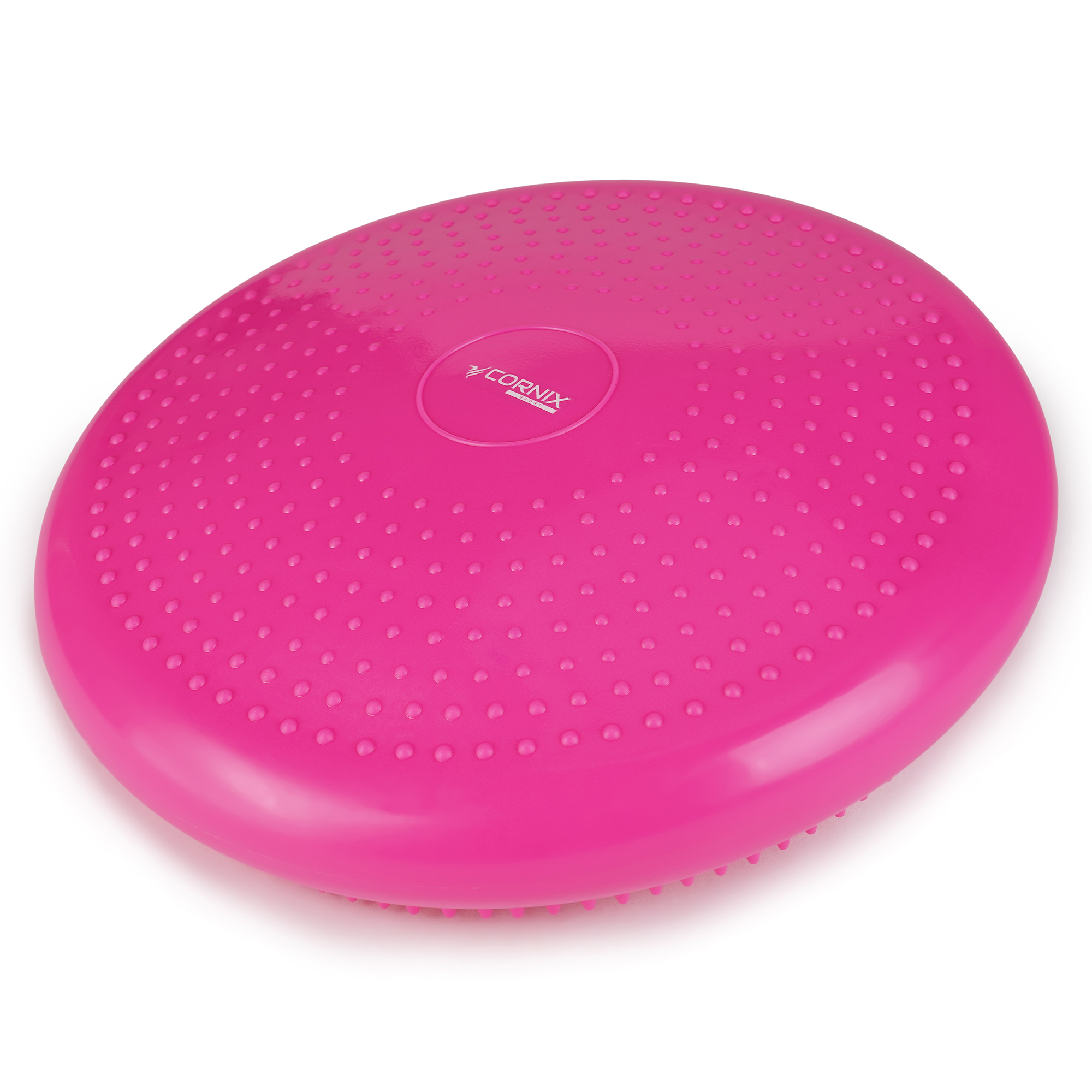 Балансувальна подушка-диск Cornix 33 см (сенсомоторна) масажна XR-0055 Pink — мініатюра 8