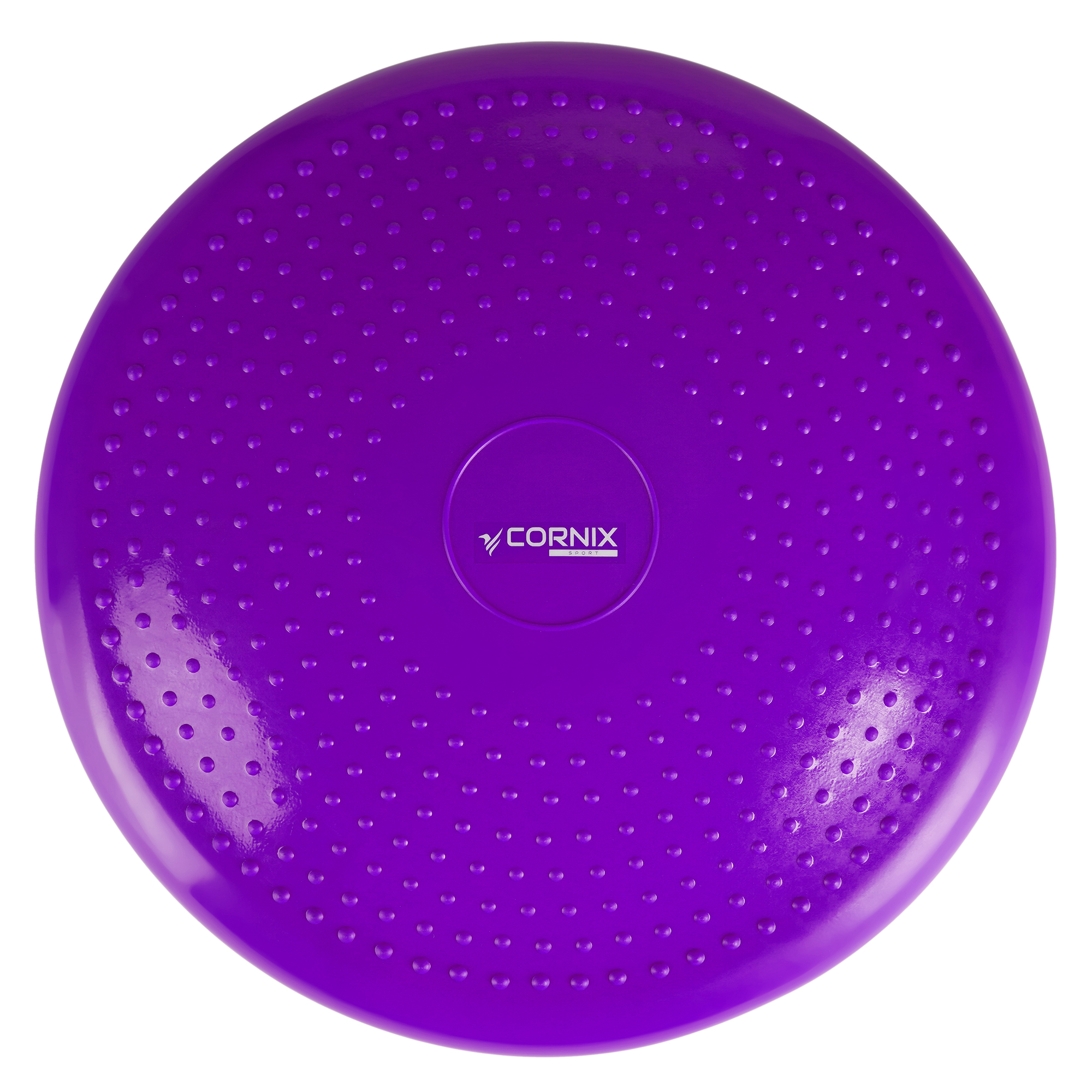 Балансувальна подушка-диск Cornix 33 см (сенсомоторна) масажна XR-0056 Violet — мініатюра 10