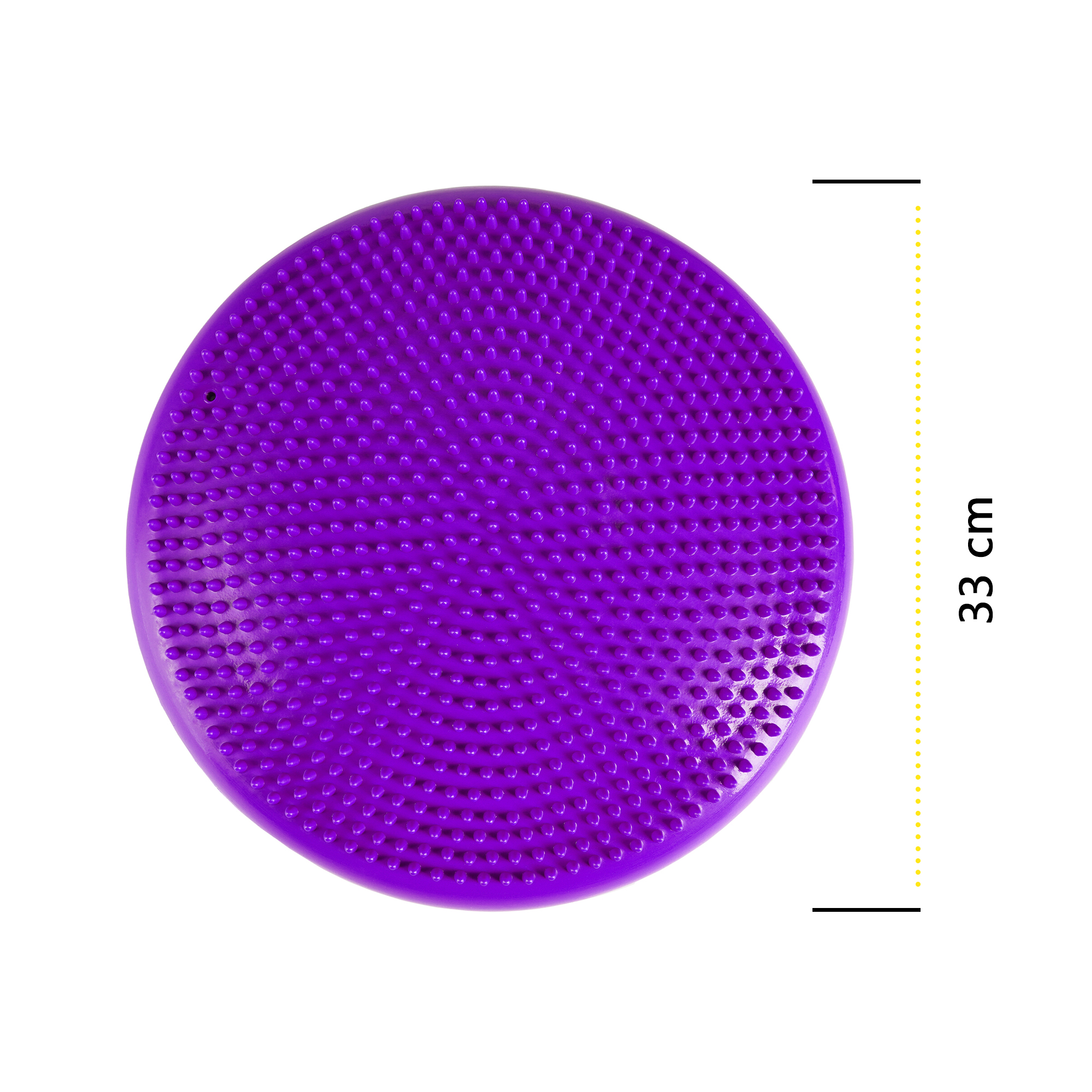 Балансувальна подушка-диск Cornix 33 см (сенсомоторна) масажна XR-0056 Violet — фото 4