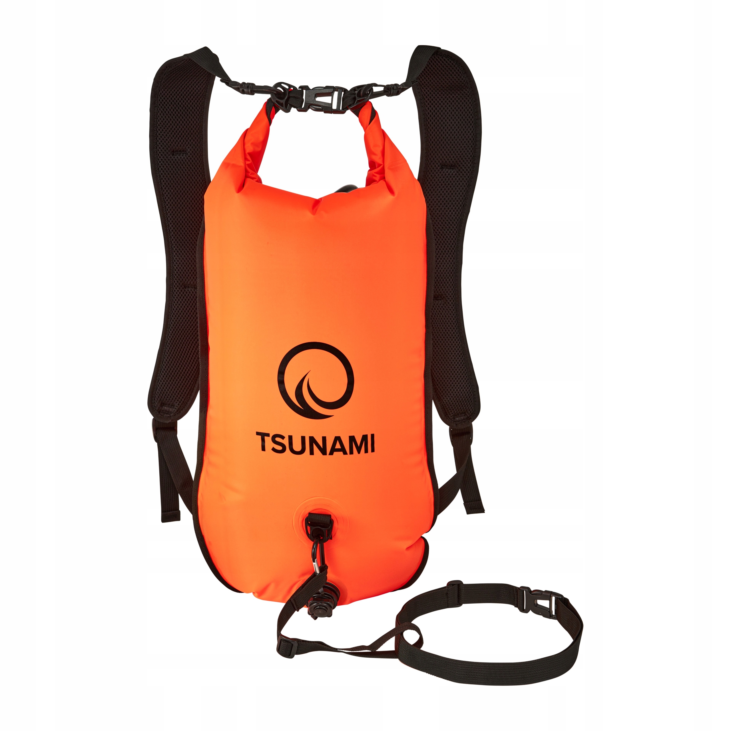 Буй для плавання TSUNAMI Pro надувний 3 в 1 Orange (P-5907739314048) — фото 1
