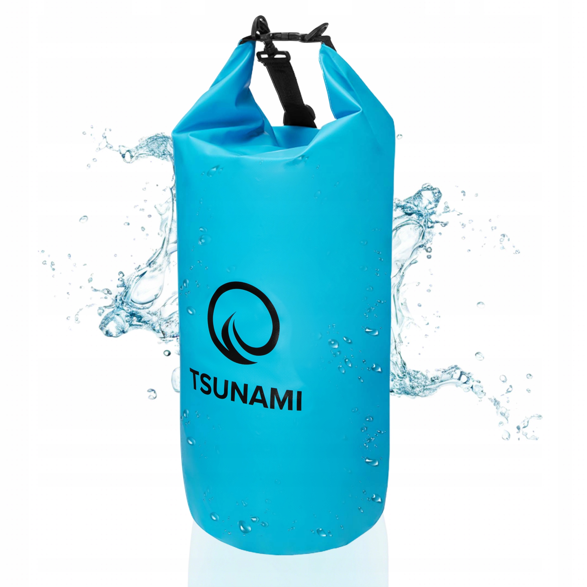 Гермомішок TSUNAMI Dry Pack 20 л водозахисний Sky Blue (P-5905973400022) — фото 1