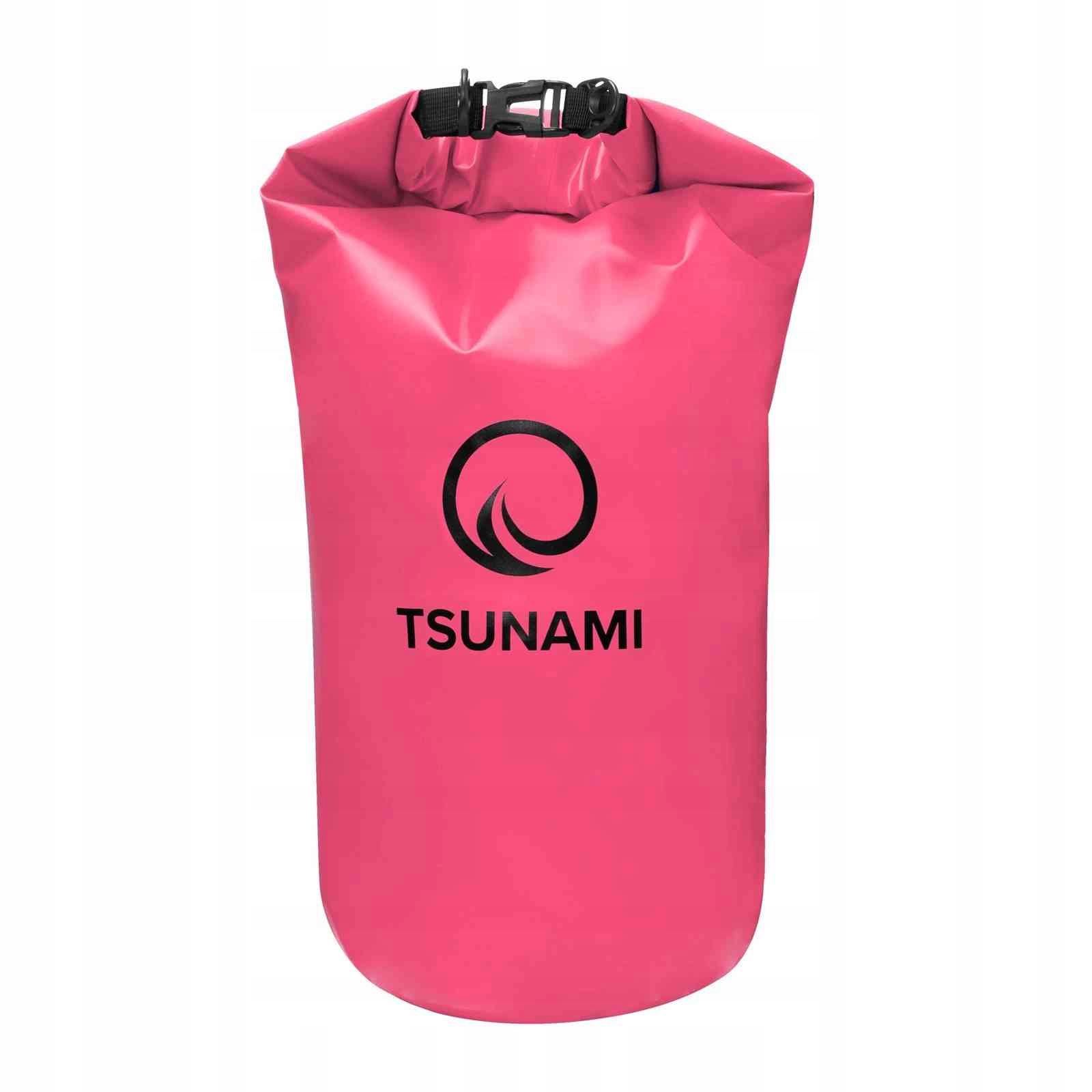 Гермомішок TSUNAMI Dry Pack 30 л водозахисний Pink (P-5907739314093) — фото 5