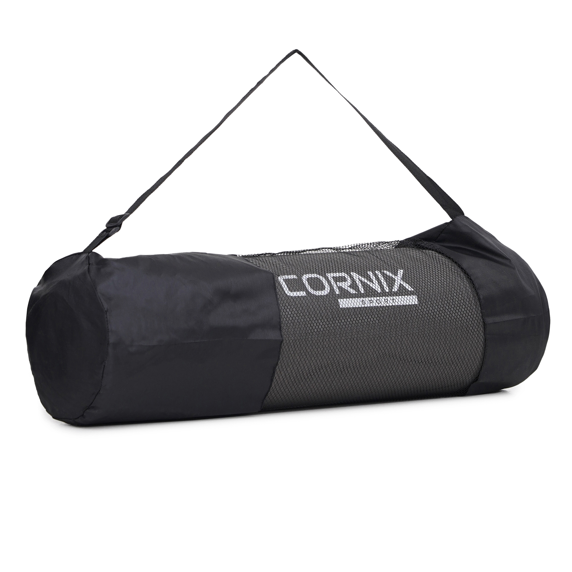 Килимок спортивний Cornix NBR 183 x 61 x 1 cм для йоги та фітнесу XR-0012 Grey — фото 4