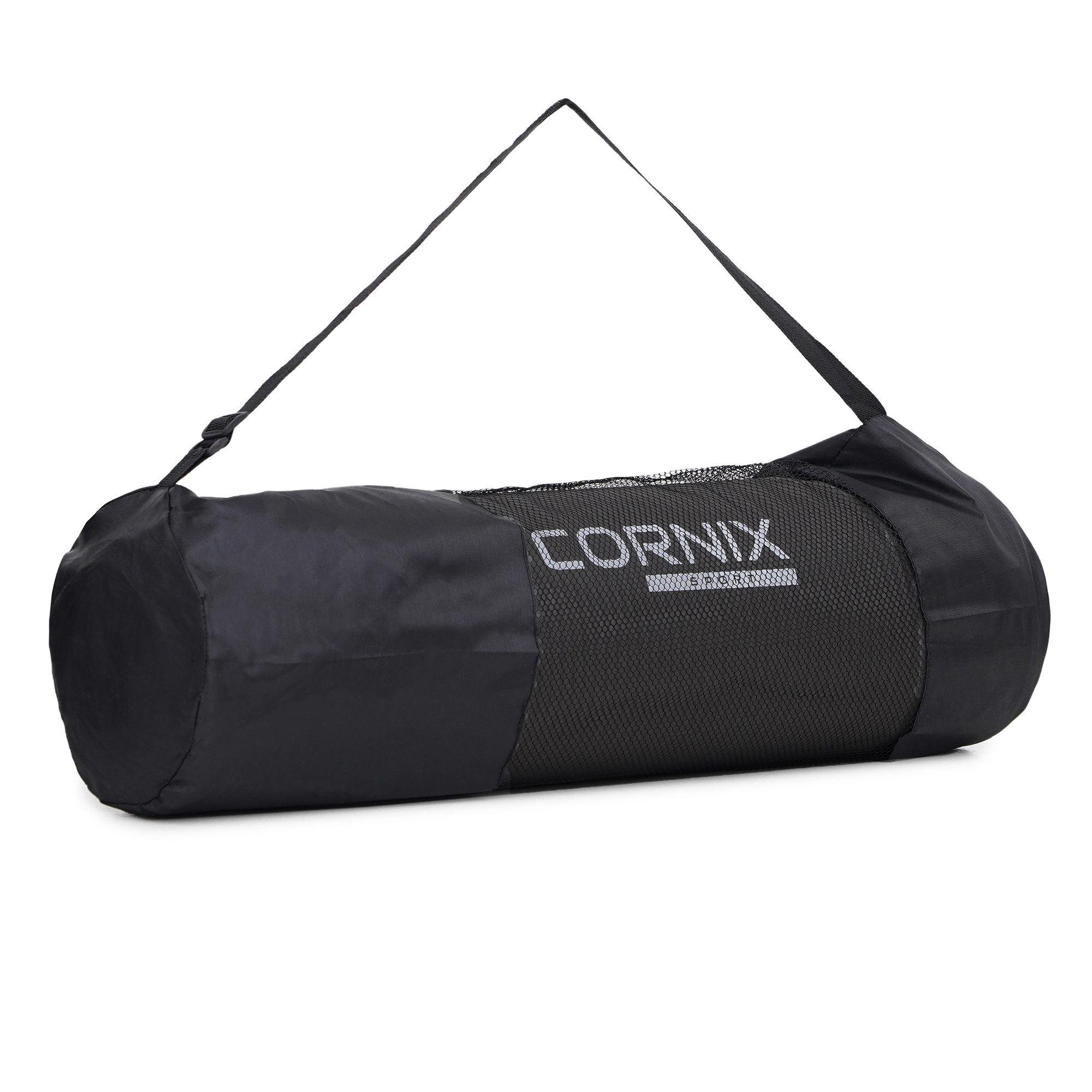 Килимок спортивний Cornix NBR 183 x 61 x 1 cм для йоги та фітнесу XR-0013 Black — фото 5