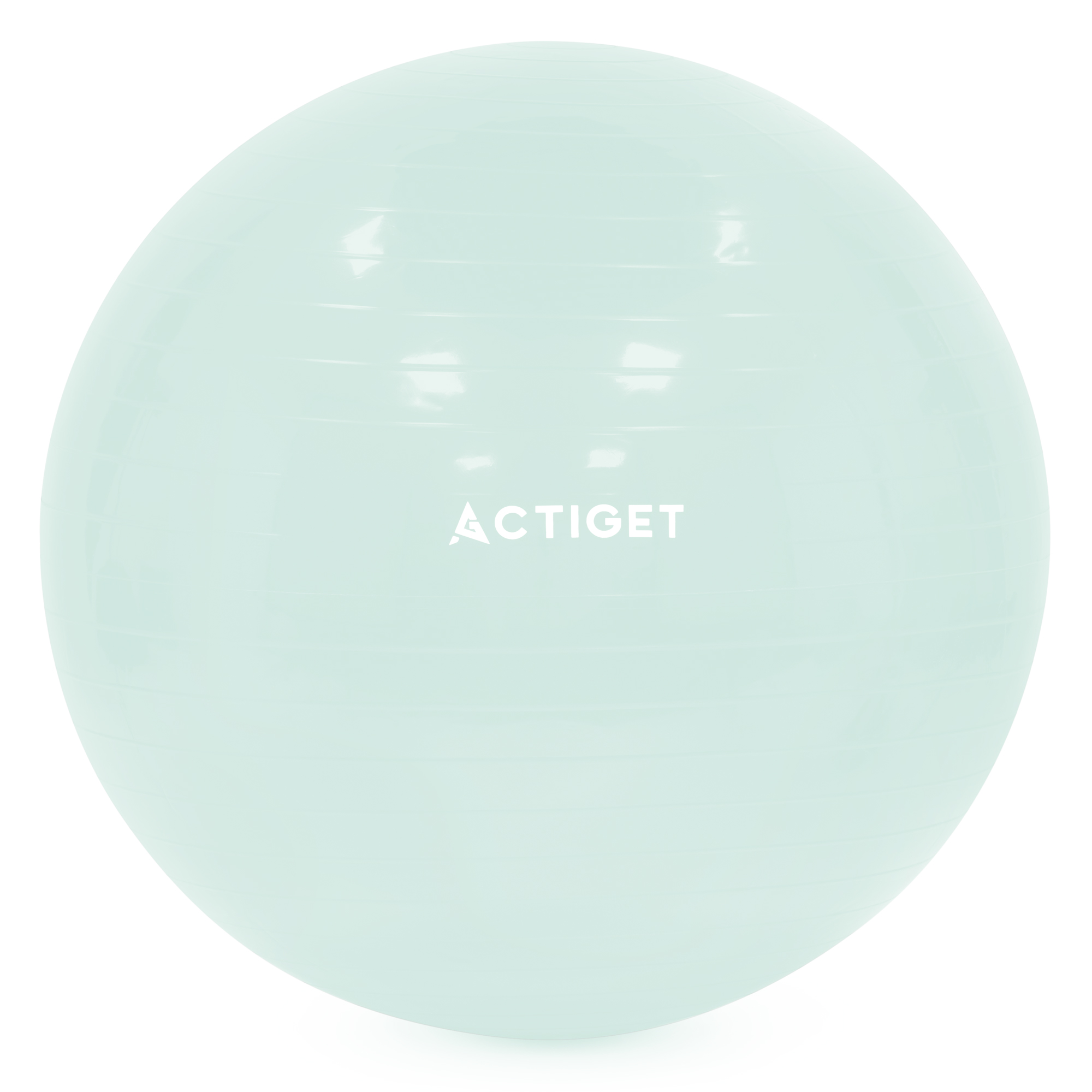 М'яч для фітнесу (фітбол) Actiget 65 см з насосом ACT0144 Mint