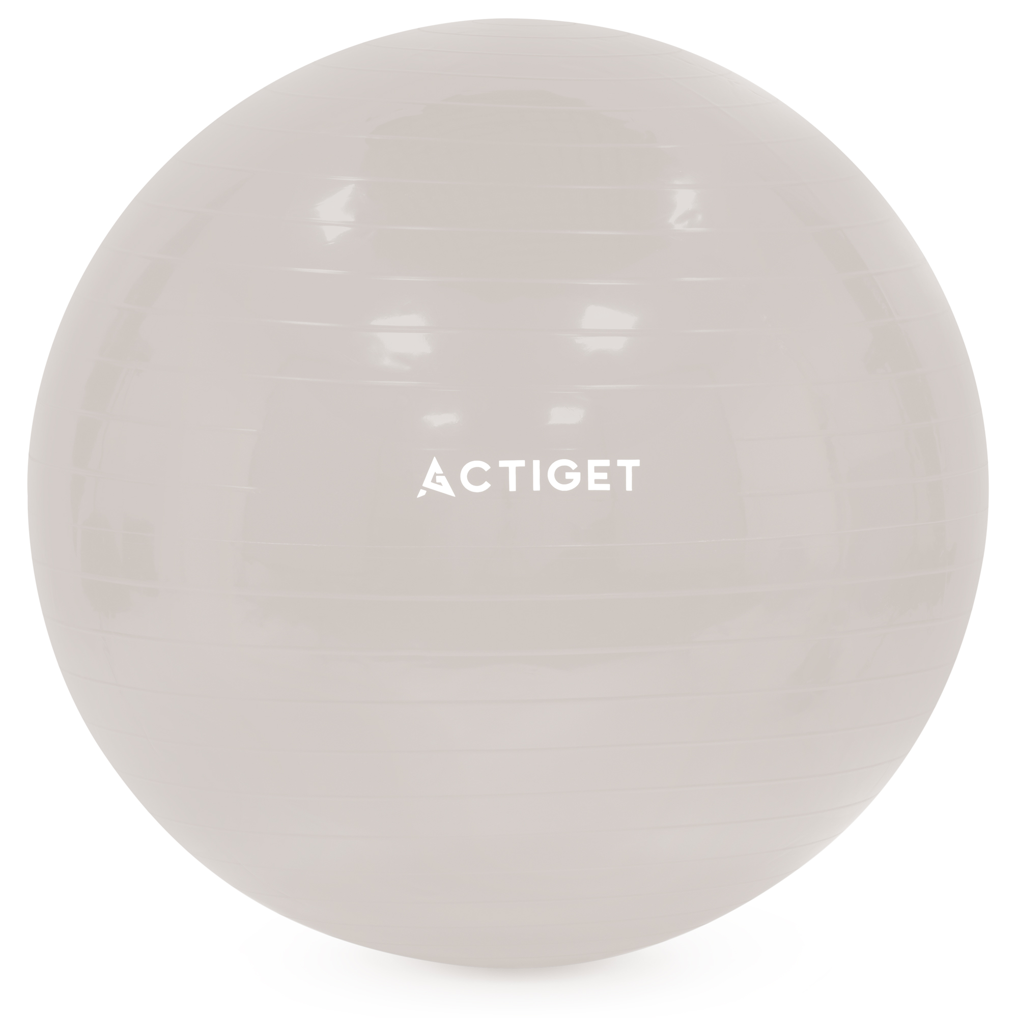 М'яч для фітнесу (фітбол) Actiget 65 см з насосом ACT0145 Biege