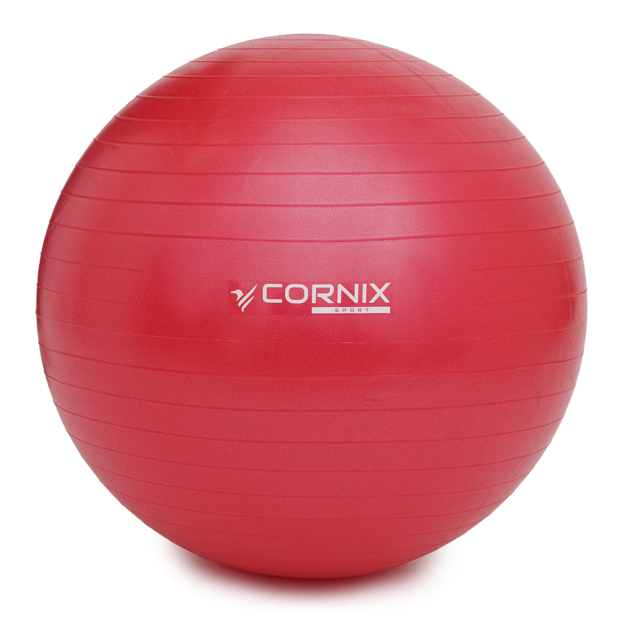 М'яч для фітнесу (фітбол) Cornix 65 см Anti-Burst XR-0019 Red — мініатюра 9