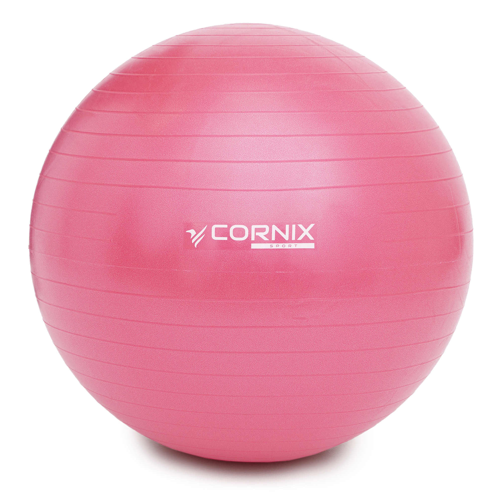М'яч для фітнесу (фітбол) Cornix 75 см Anti-Burst XR-0024 Pink — фото 2