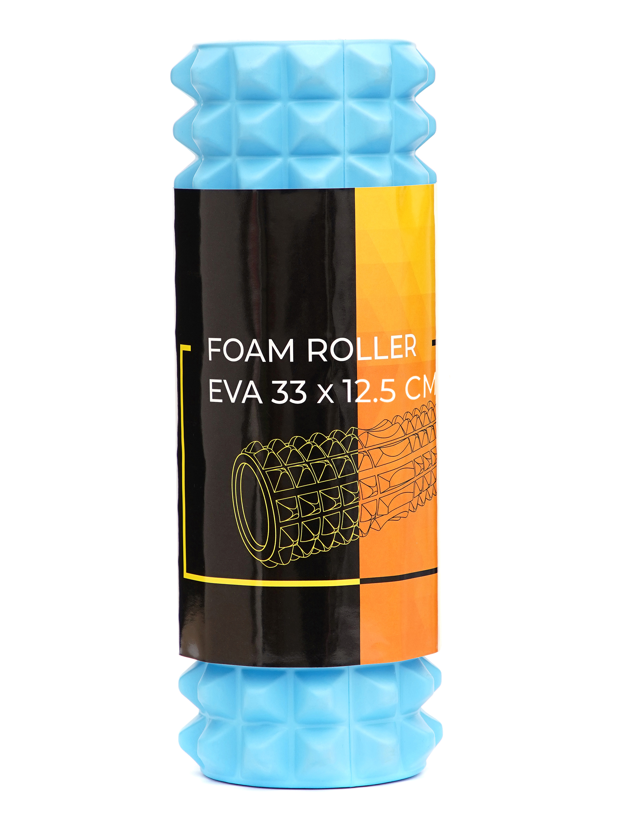 Масажний ролик Cornix EVA 33 x 12.5 см (валик, роллер) XR-0331 Sky Blue — фото 2