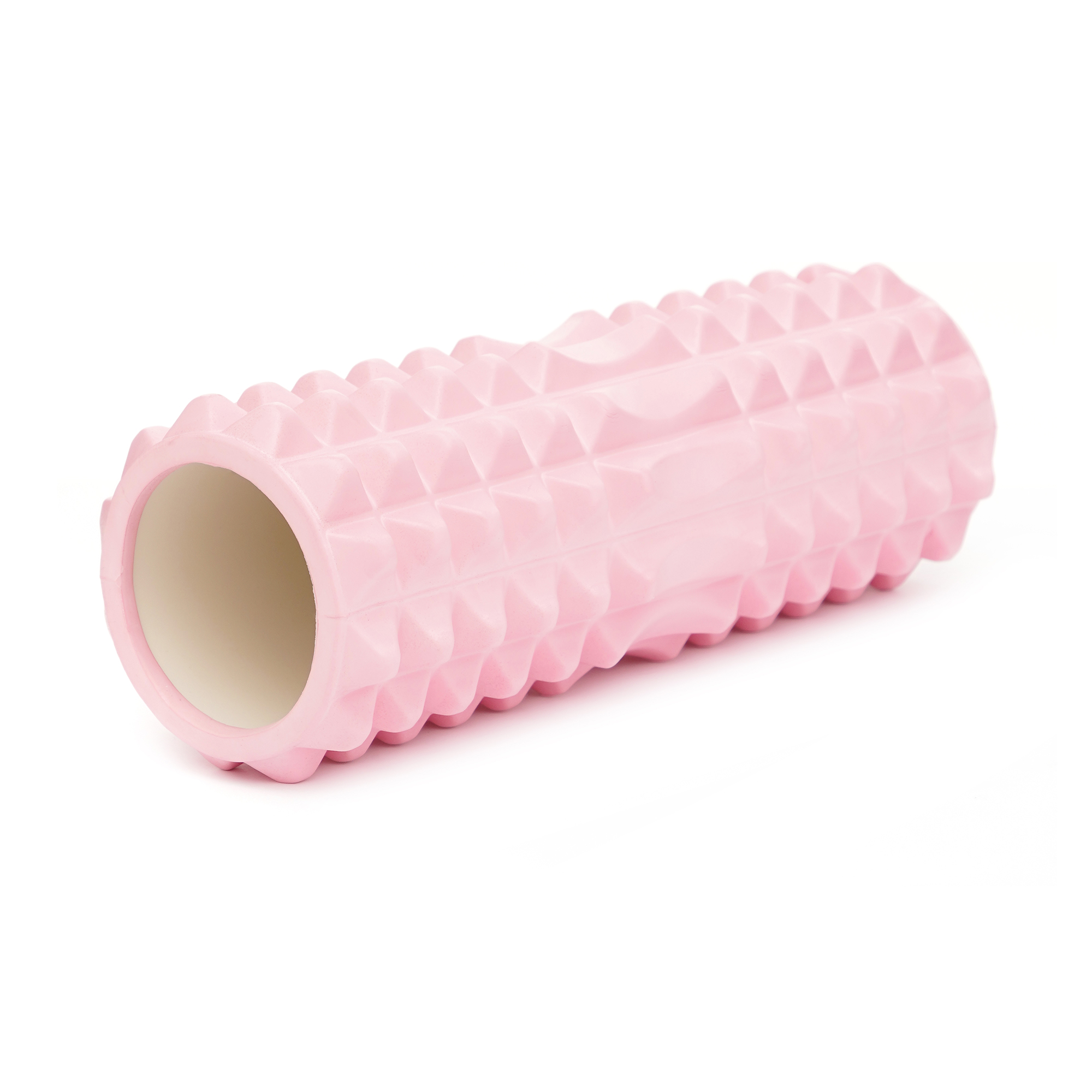 Масажний ролик Cornix EVA 33 x 12.5 см (валик, роллер) XR-0326 Light Pink — фото 5