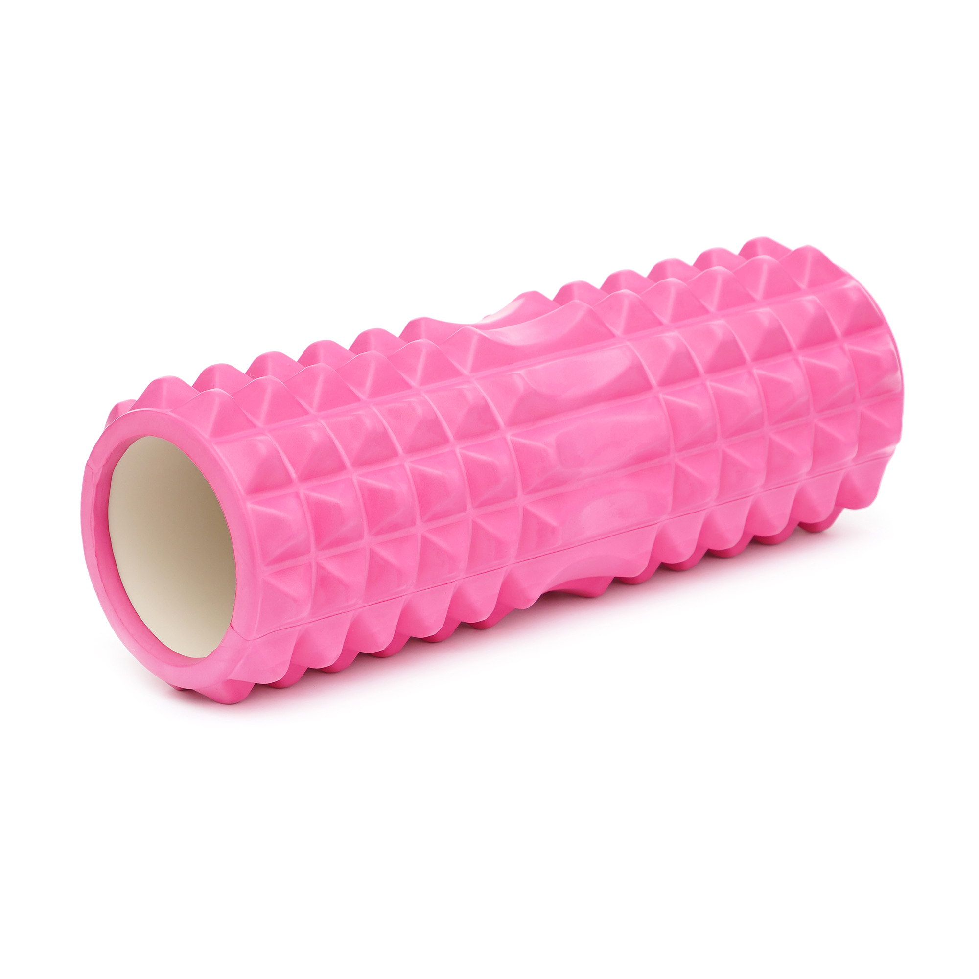Масажний ролик Cornix EVA 33 x 12.5 см (валик, роллер) XR-0327 Pink — фото 3