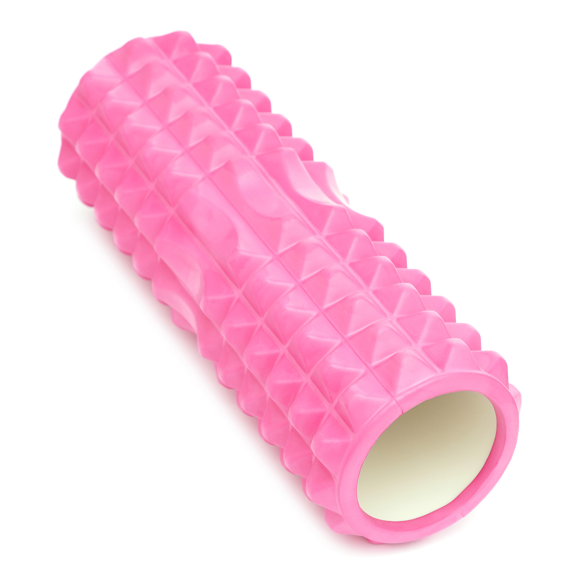Масажний ролик Cornix EVA 33 x 12.5 см (валик, роллер) XR-0327 Pink — фото 4