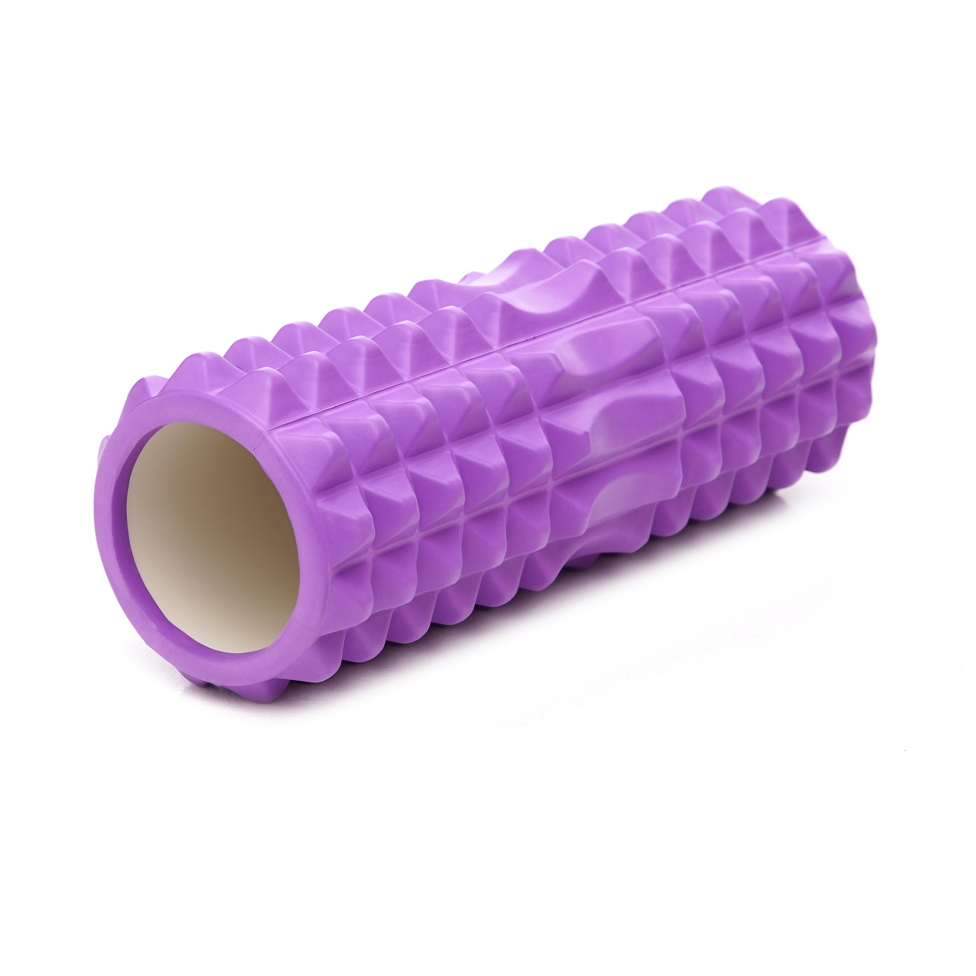 Масажний ролик Cornix EVA 33 x 12.5 см (валик, роллер) XR-0328 Violet — фото 3