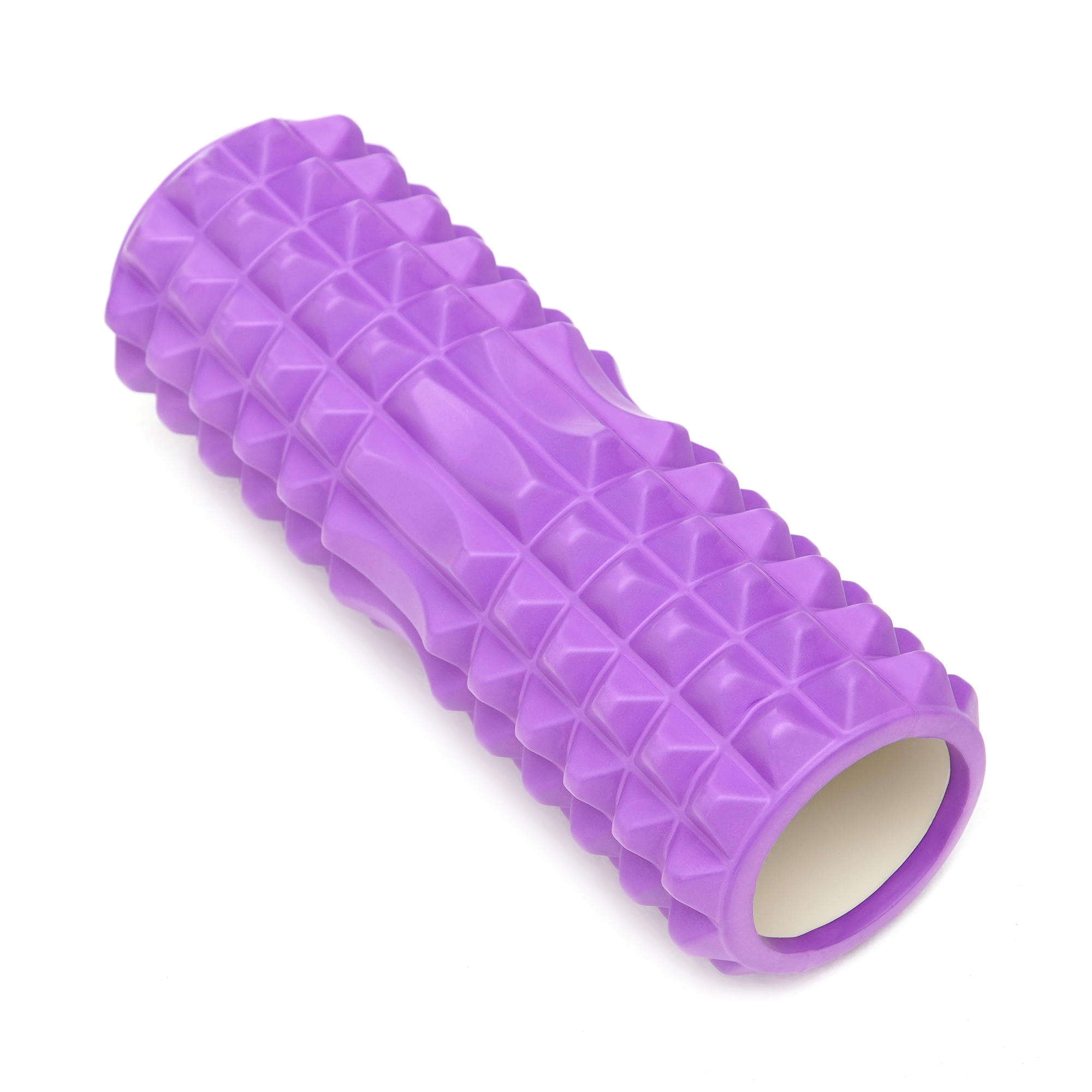 Масажний ролик Cornix EVA 33 x 12.5 см (валик, роллер) XR-0328 Violet — фото 4