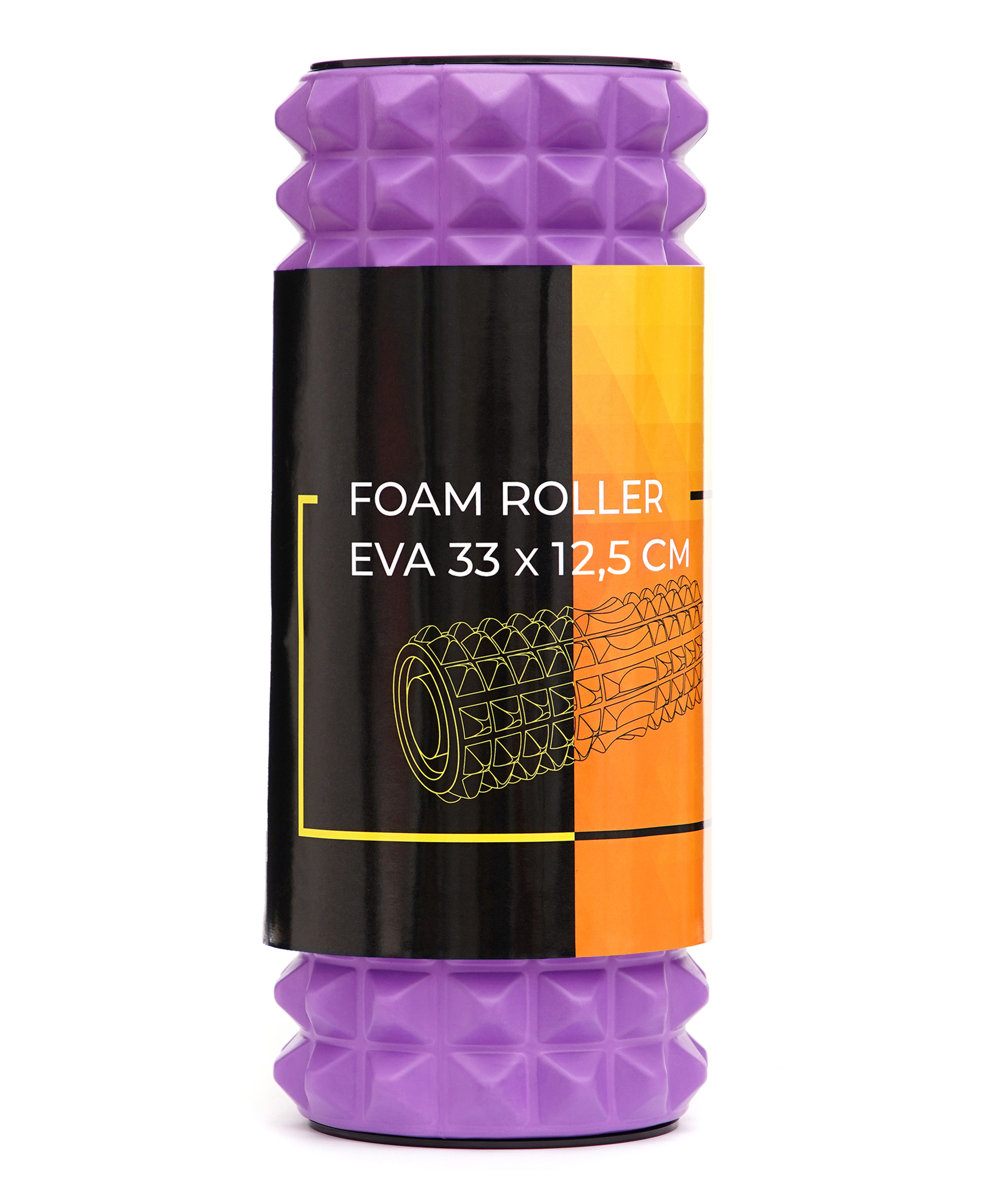 Масажний ролик Cornix EVA 33 x 12.5 см (валик, роллер) XR-0338 Violet