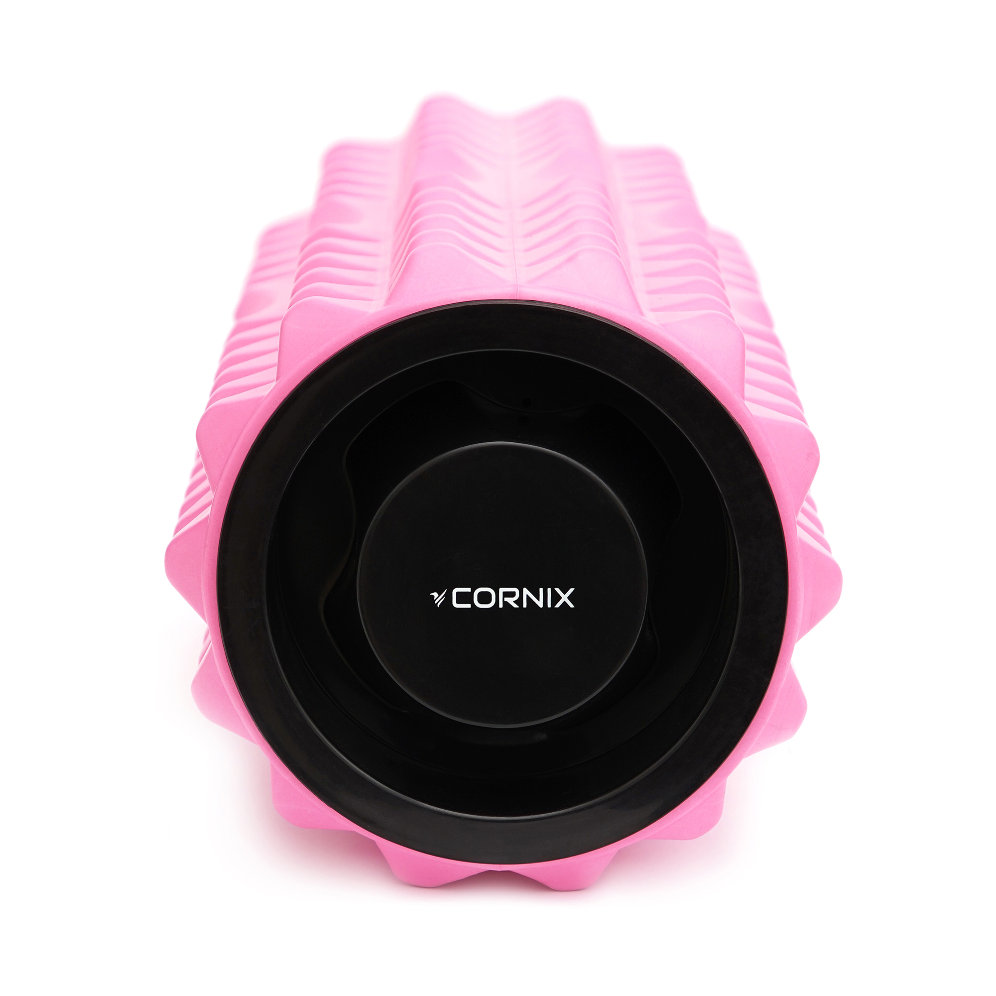 Масажний ролик Cornix EVA 33 x 14 см (валик, роллер) XR-0339 Pink — фото 4
