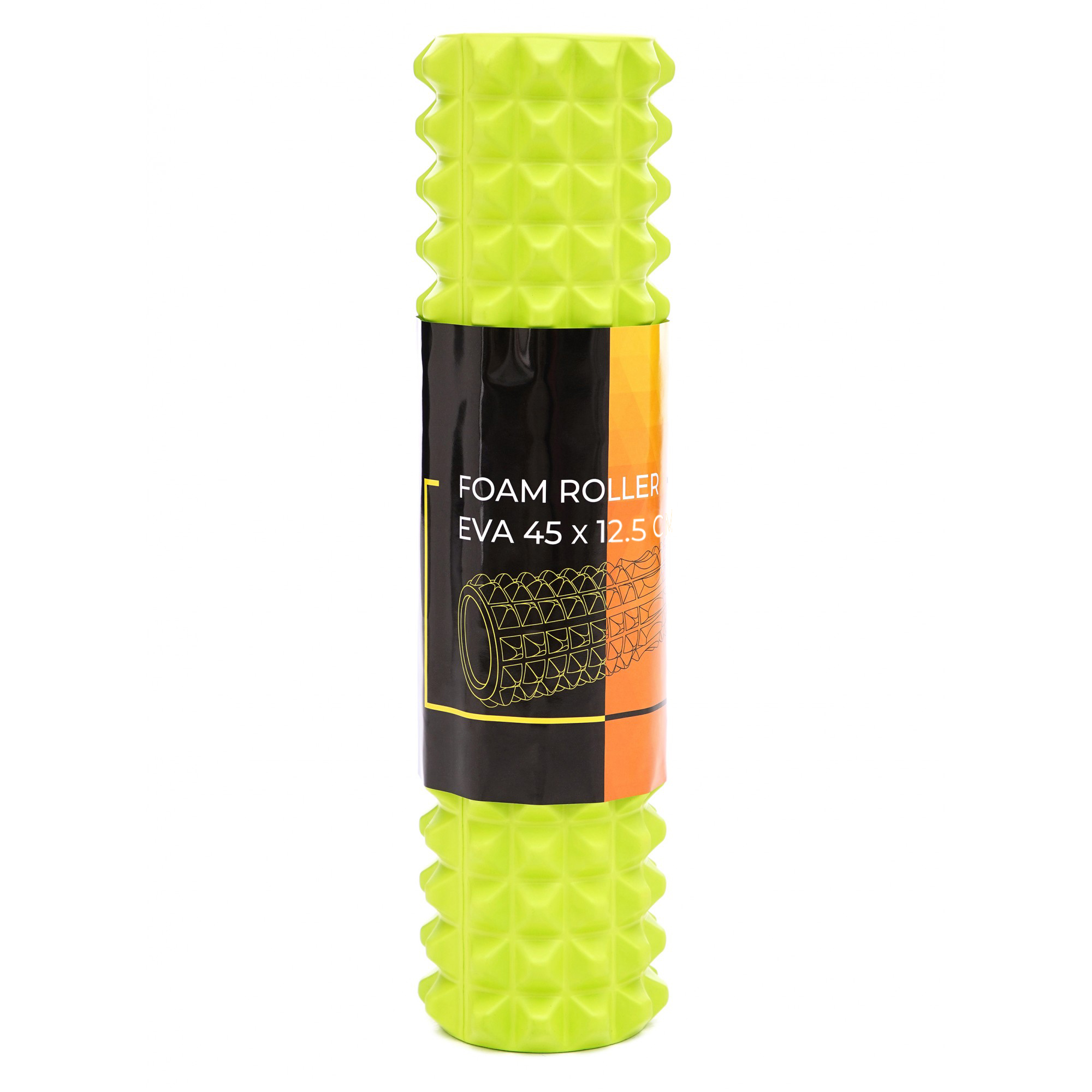Масажний ролик Cornix EVA 45 x 12.5 см (валик, роллер) XR-0337 Green — фото 2