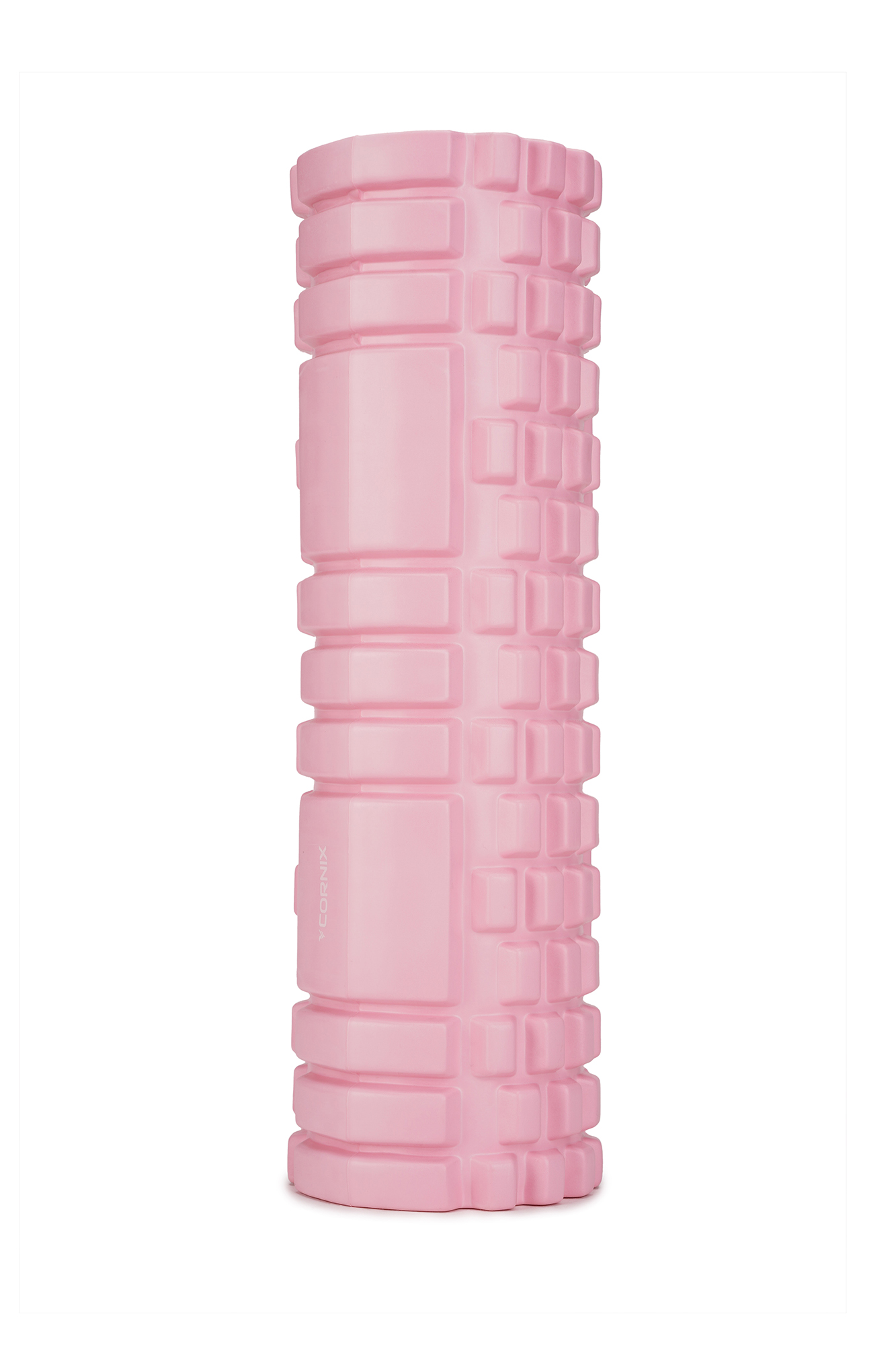Масажний ролик Cornix EVA 45 x 14 см (валик, роллер) XR-0037 Light Pink — мініатюра 7